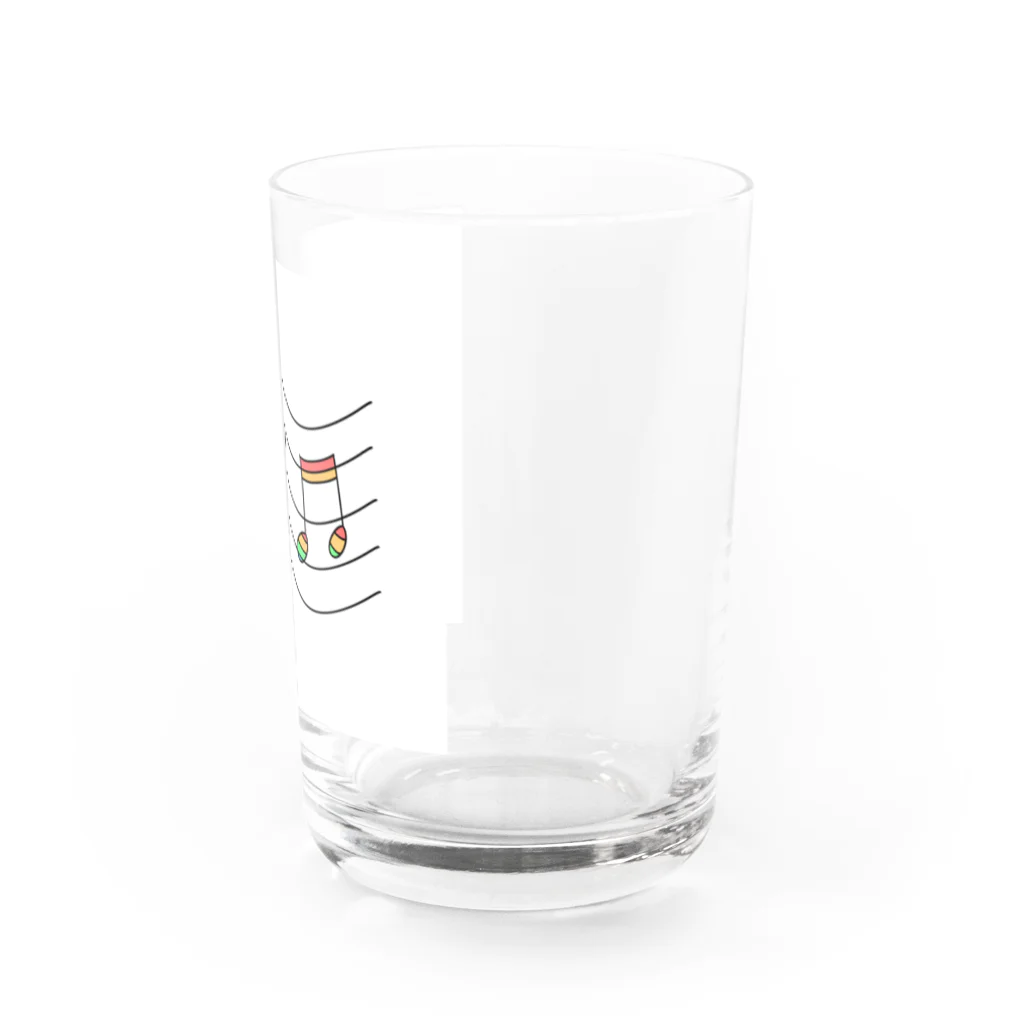 sizukno_megmiの虹の音符たち Water Glass :right