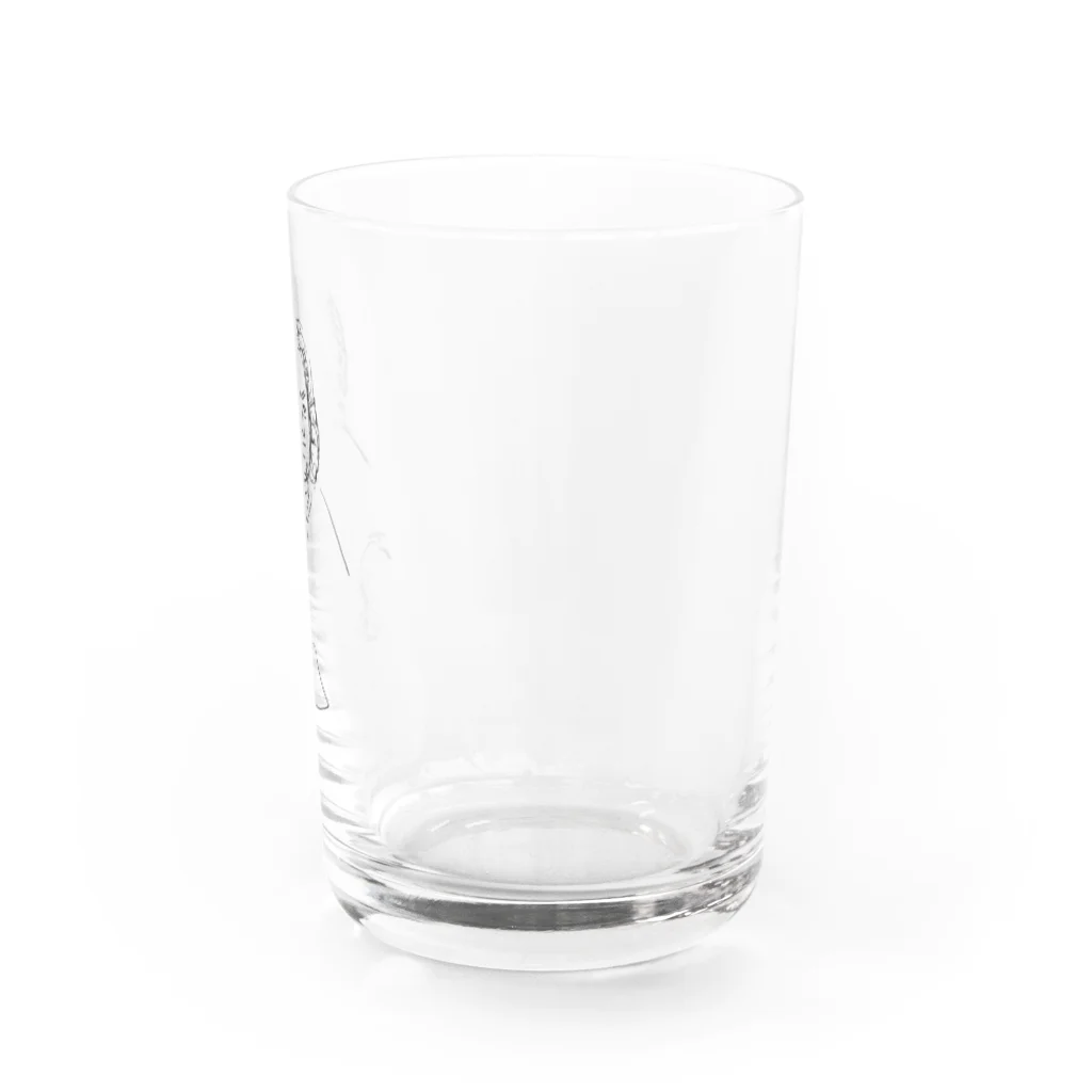 音楽愛好家協会「こんごう」 の【バッハ】-ブラック Water Glass :right