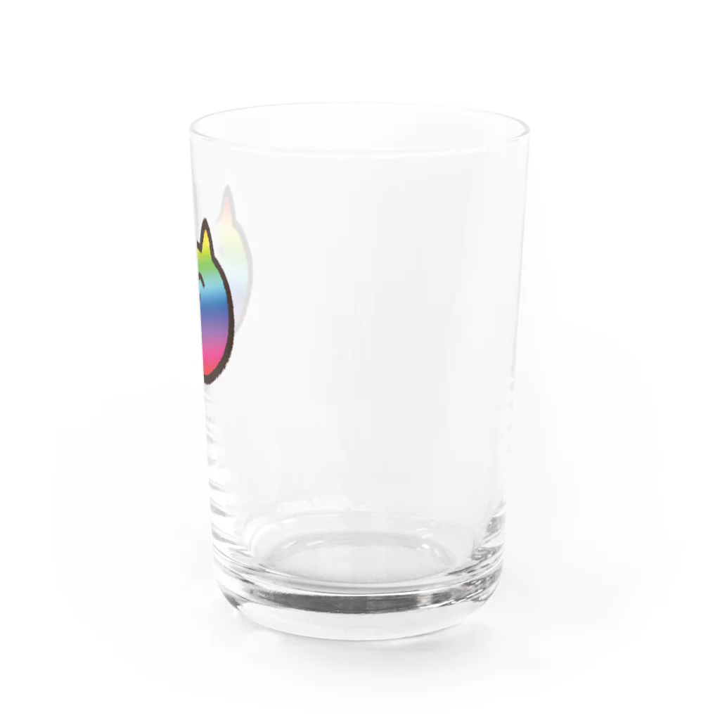 35のげーみんぐねこちゃん Water Glass :right