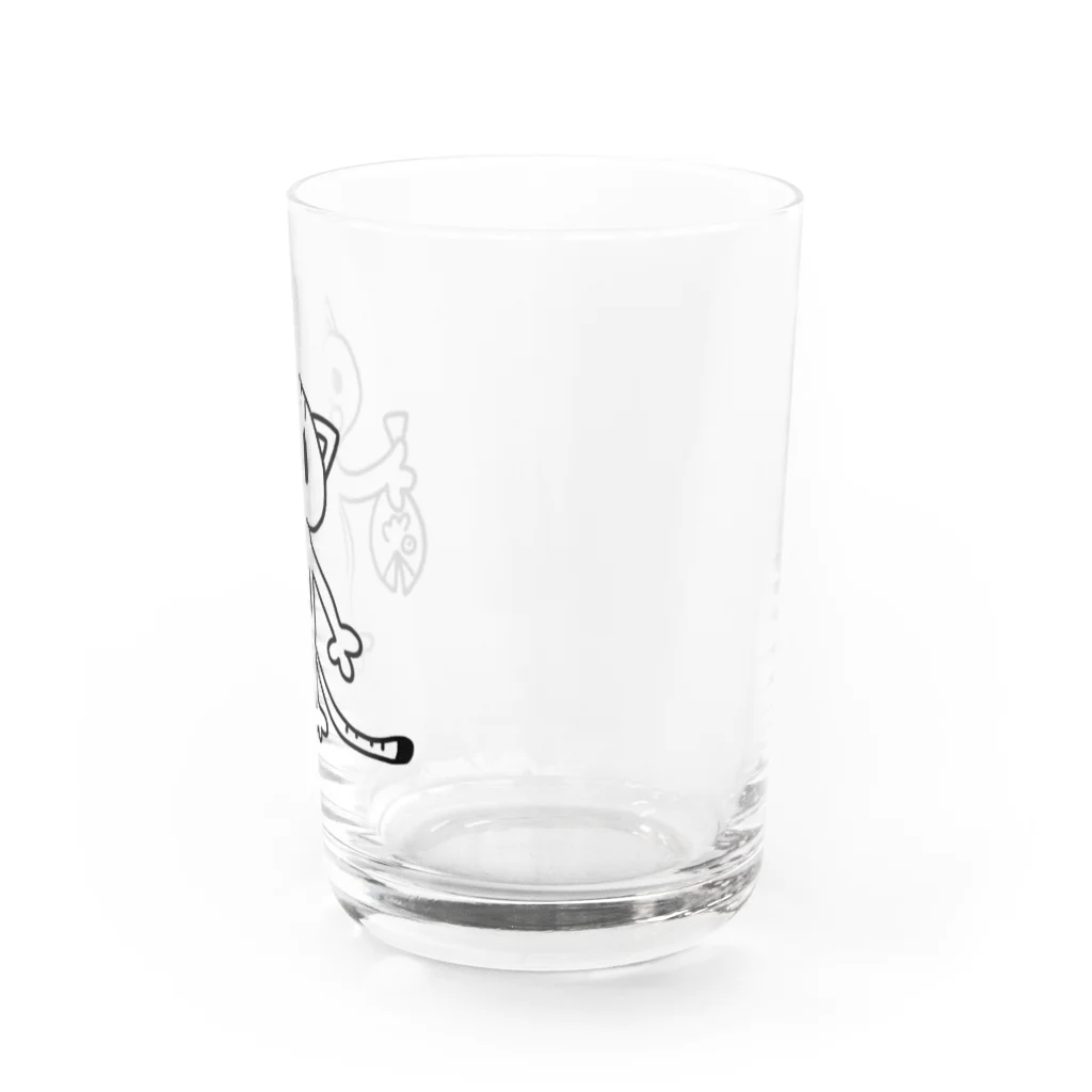 由伊つれづれアートのサバネコ Water Glass :right