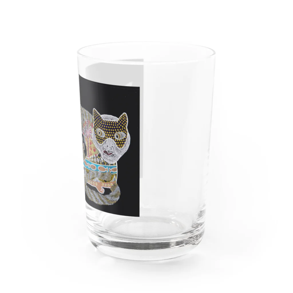 Print items/山中綾子のおくりもの（猫箱） Water Glass :right