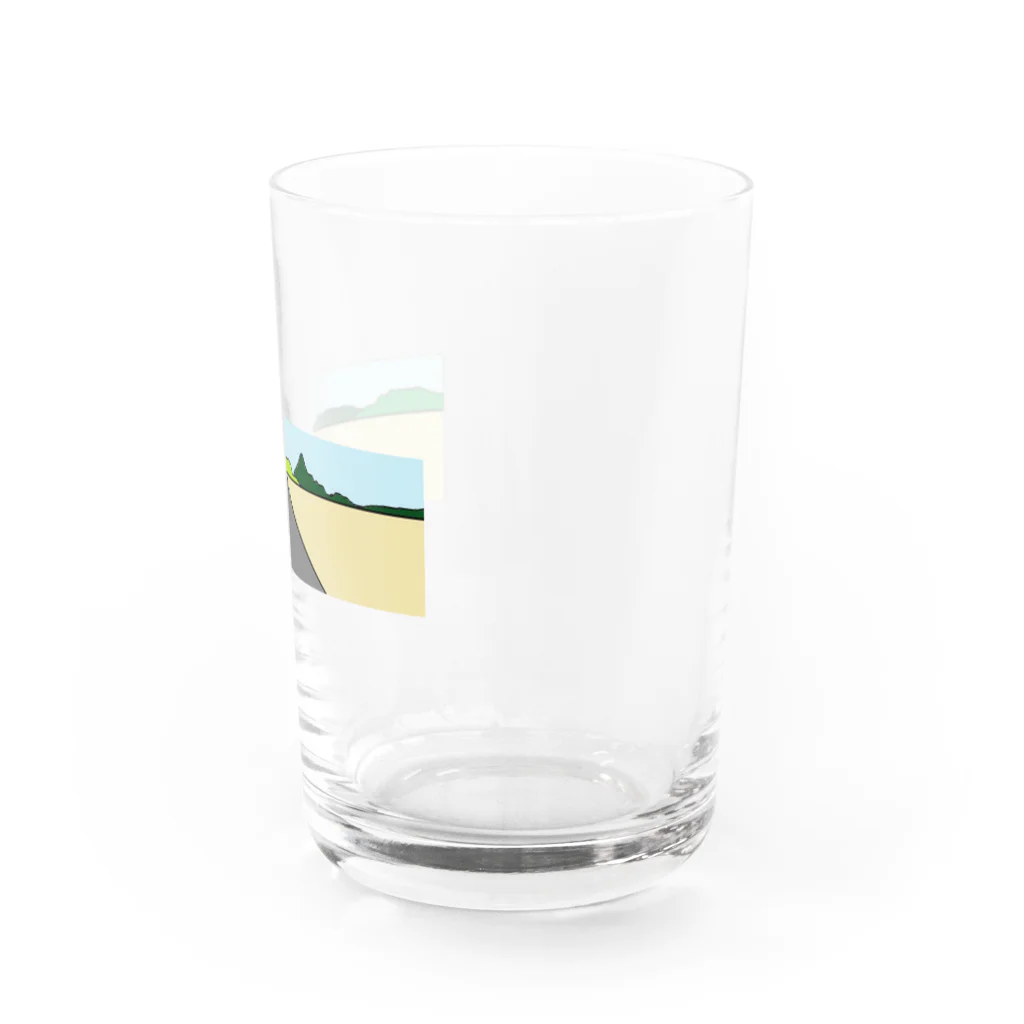 アメリカンベース のハイウェイー Water Glass :right