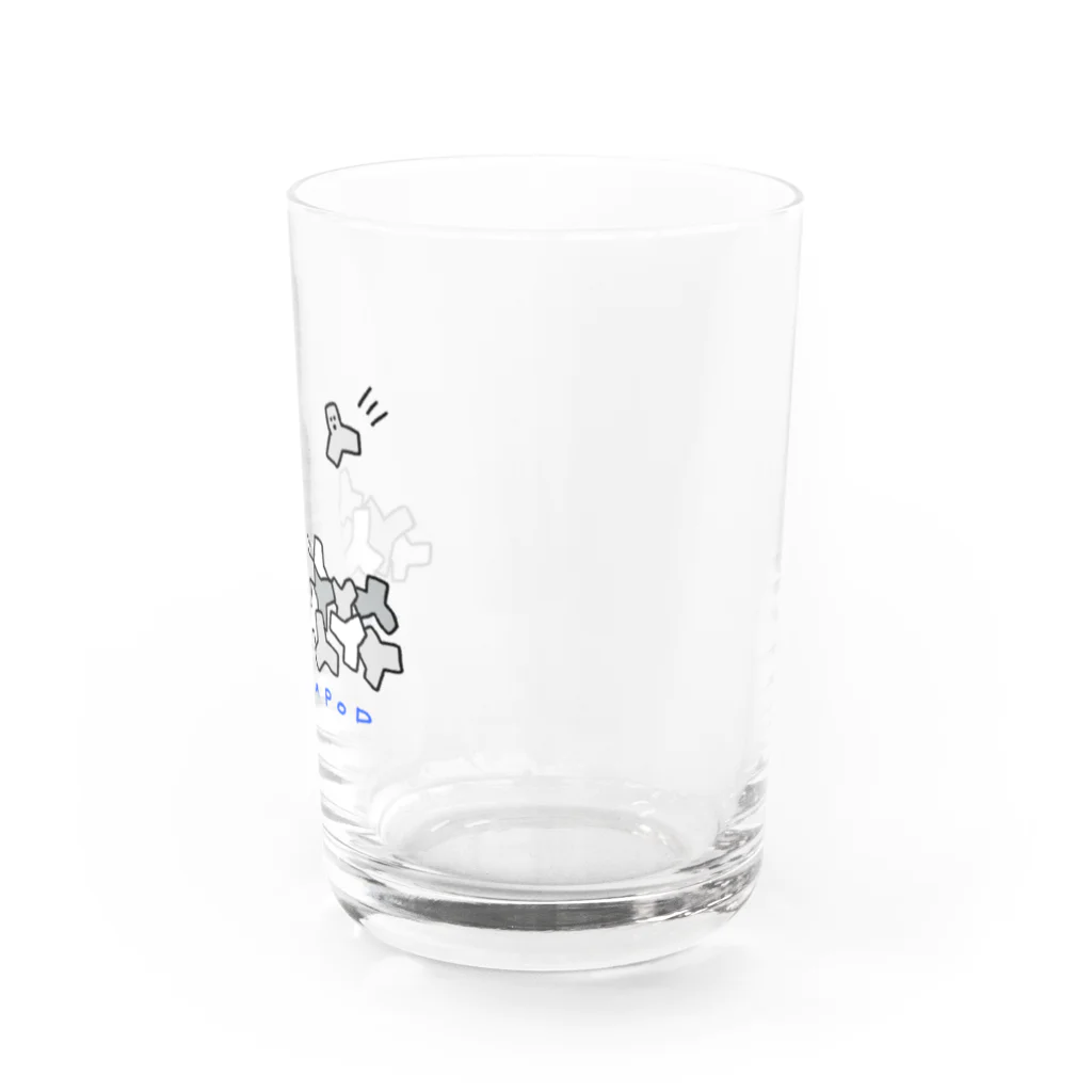 pitpotpatのテトラポッド Water Glass :right