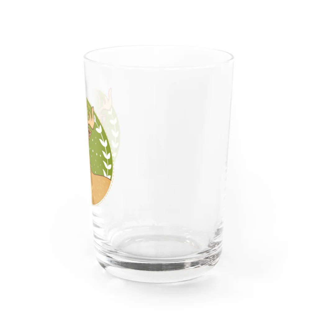 Lichtmuhleの鹿 Water Glass :right