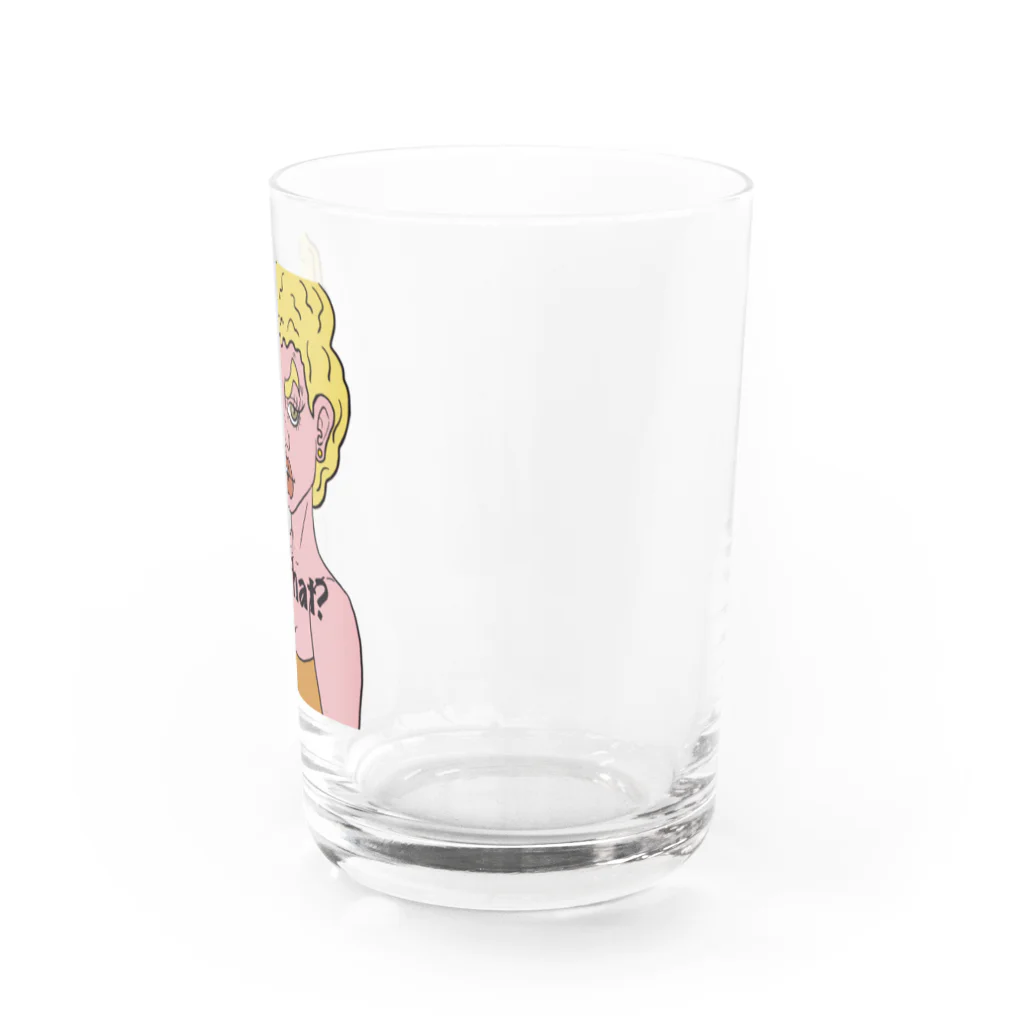 YuheiのCoolなEnglish Speaker(what) Water Glass :right