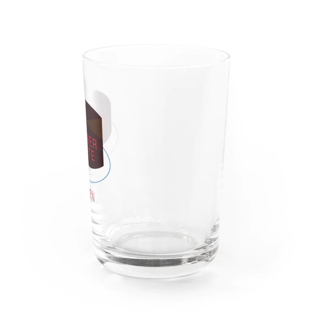 餃子でなんでもやるマンのザッハトルテコップ02 Water Glass :right