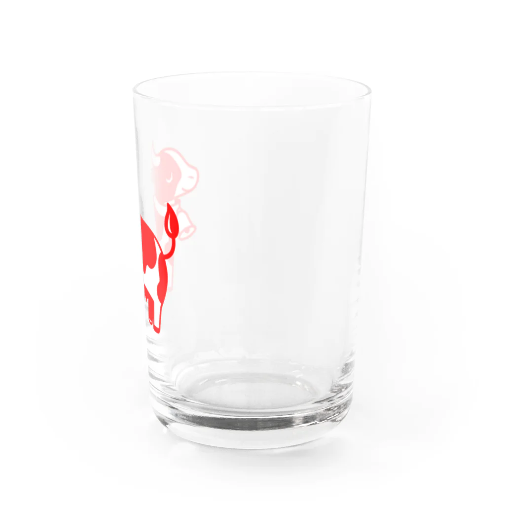 🐿🦔のミルクグラス Water Glass :right