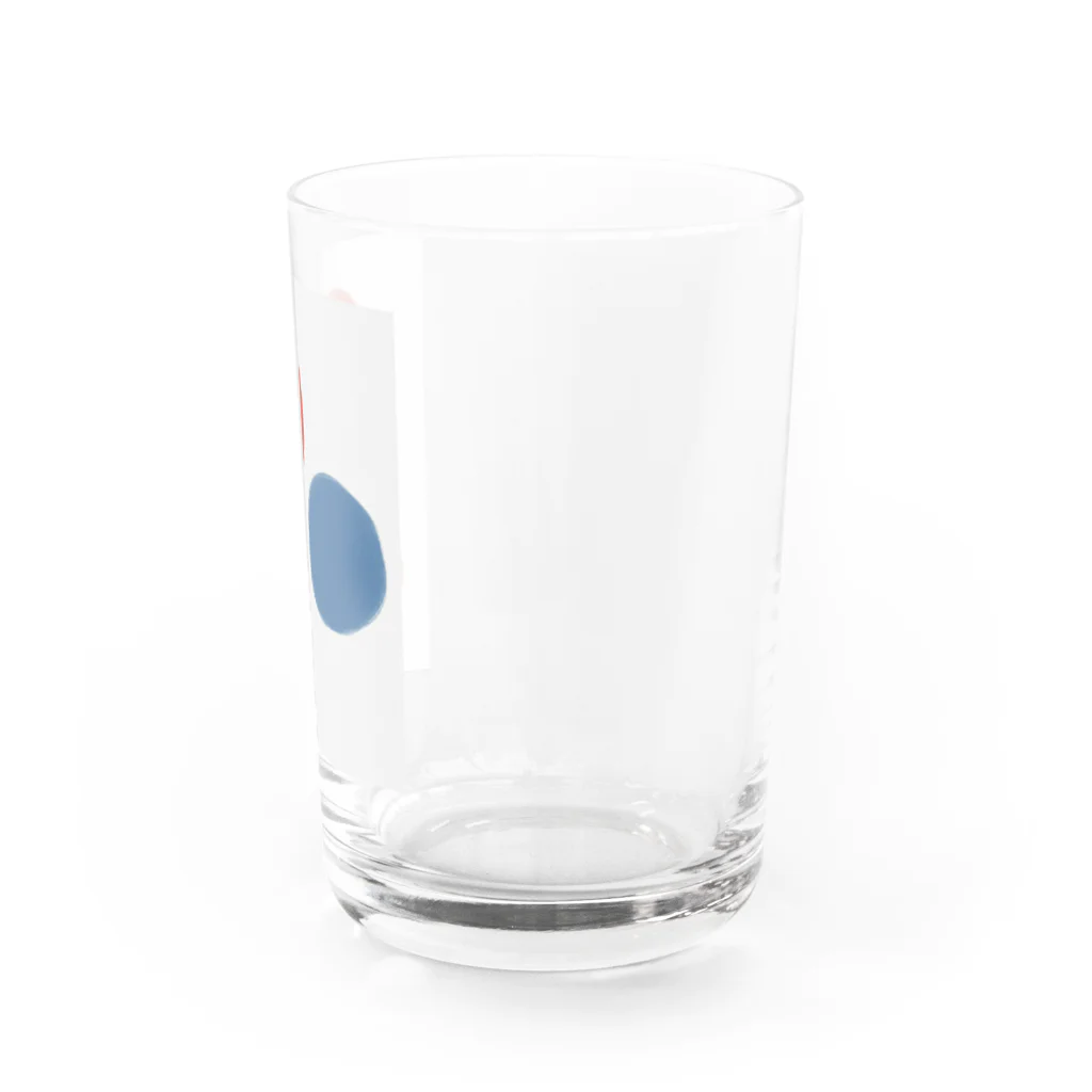 れなの三色まるまる Water Glass :right