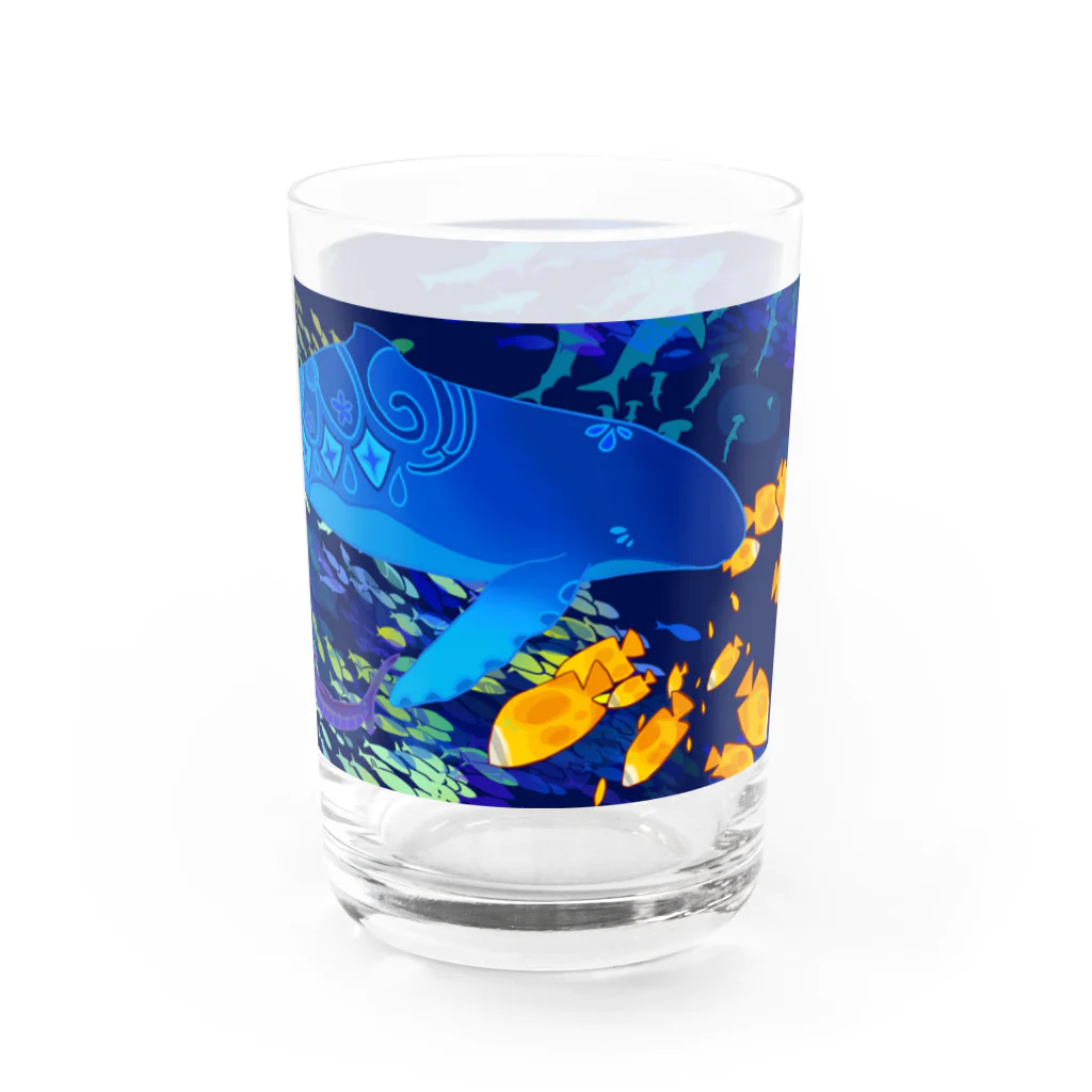 あやるのクジラB Water Glass :right