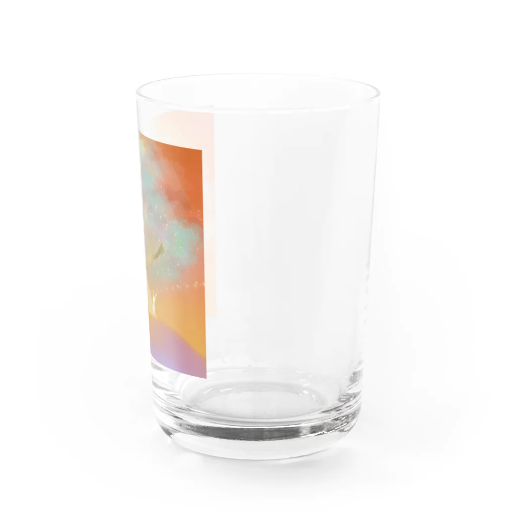 eerie shopの夕焼けかくれんぼ Water Glass :right