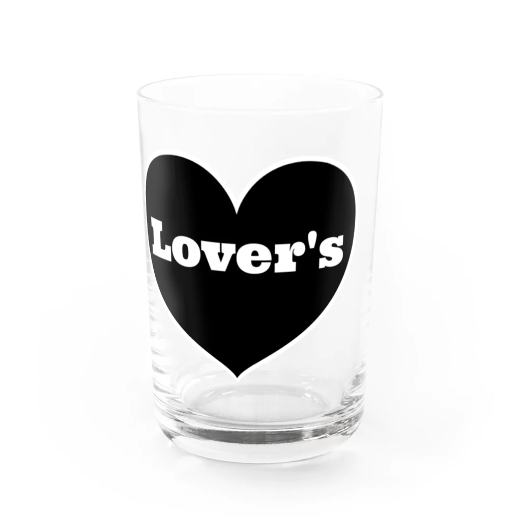 歌謡曲カフェLover'sのloversハート Water Glass :right