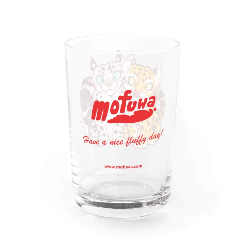 mofuwaのLEOPARD TWINS(glass) グラス右面