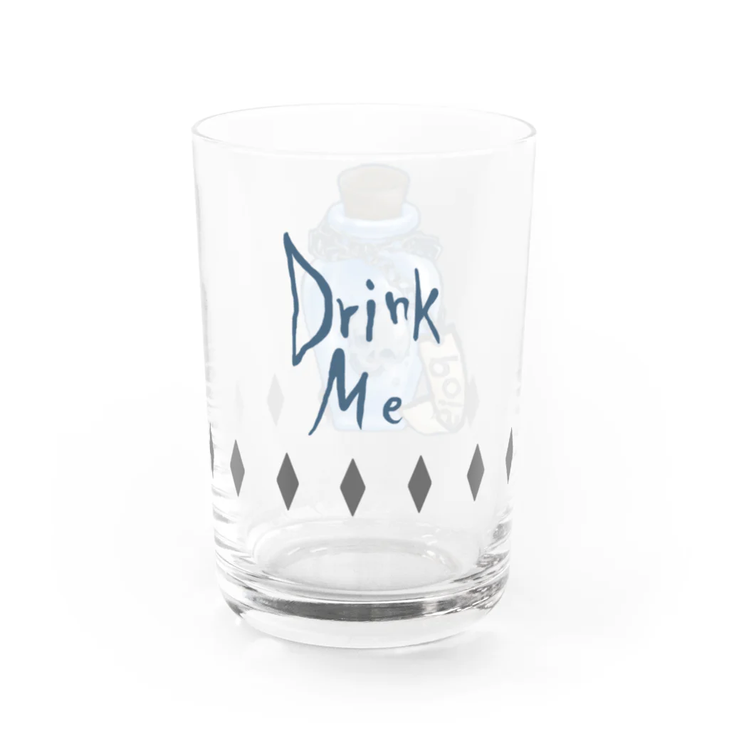 みあまゆあのDrinkMeスカル１ Water Glass :right