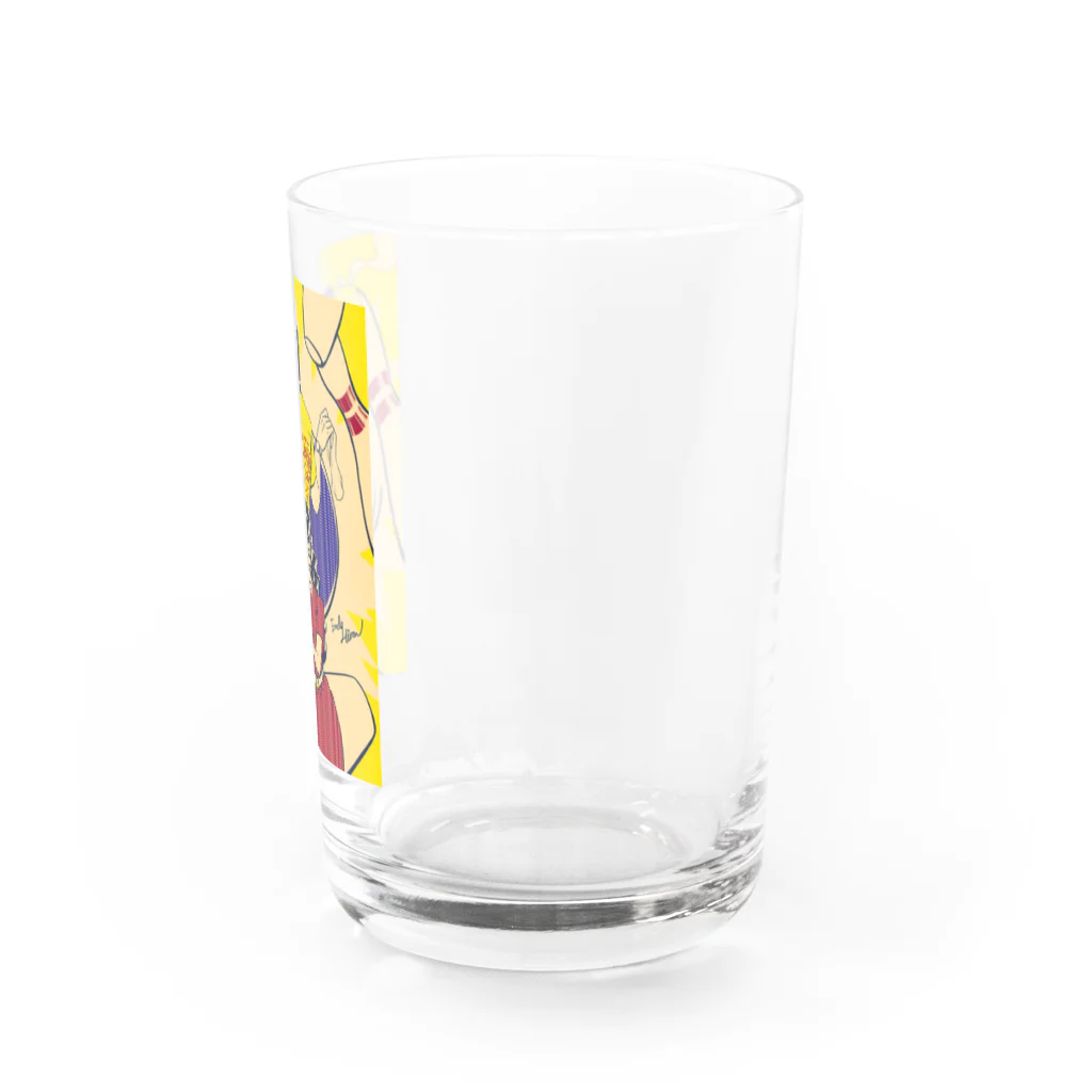 エンドーハイロウ (イラストレーター)の私がストライクを取るの見てて！ Water Glass :right