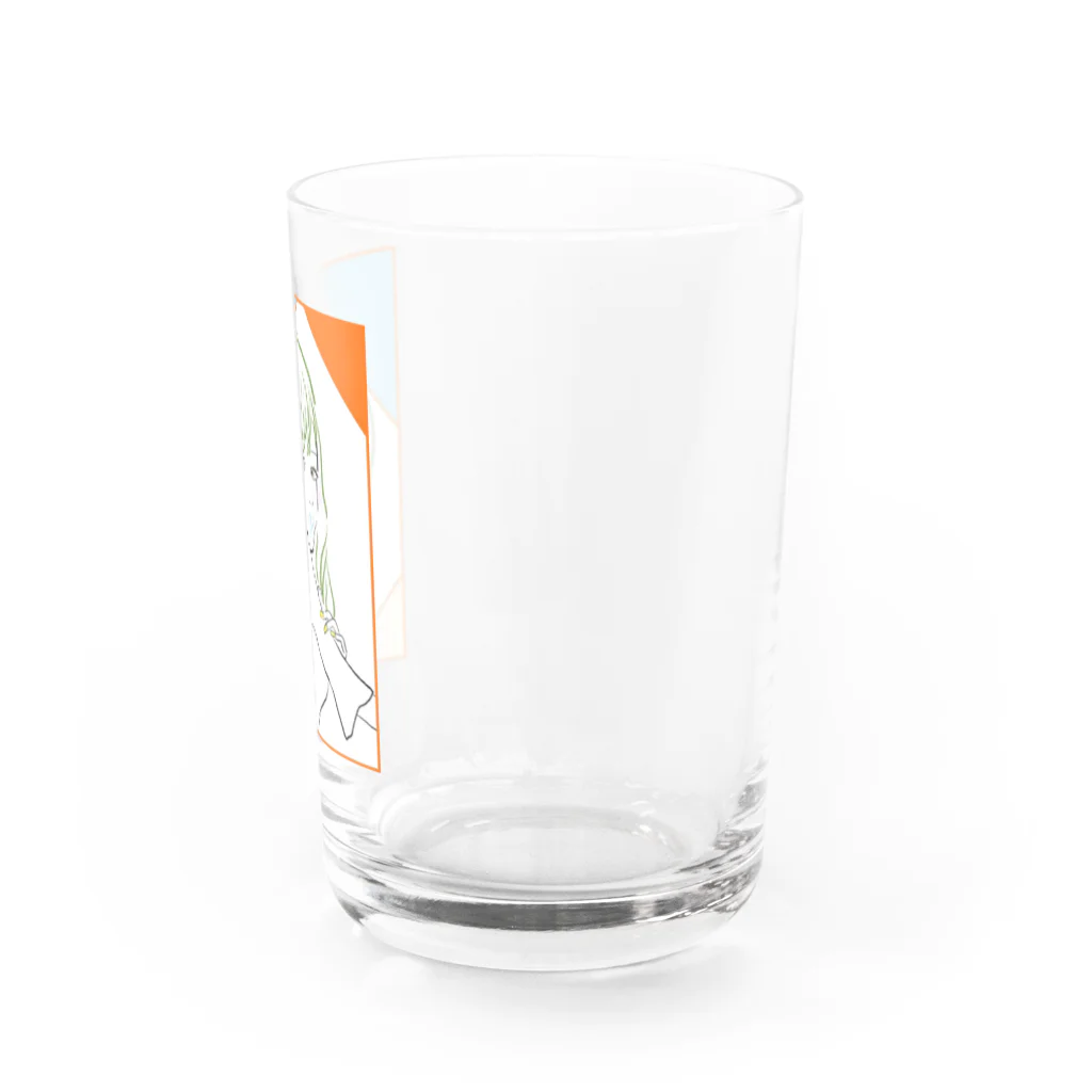 主役は××のクチナシのおんなの子 Water Glass :right