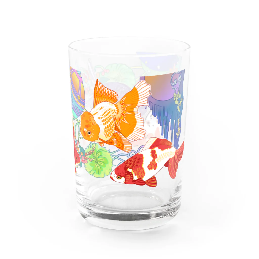 あやるの金魚たち Water Glass :right