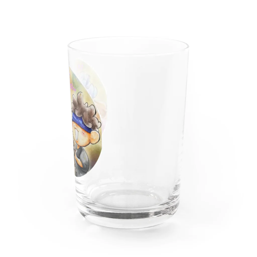 purumomoのぷるももグラス Water Glass :right