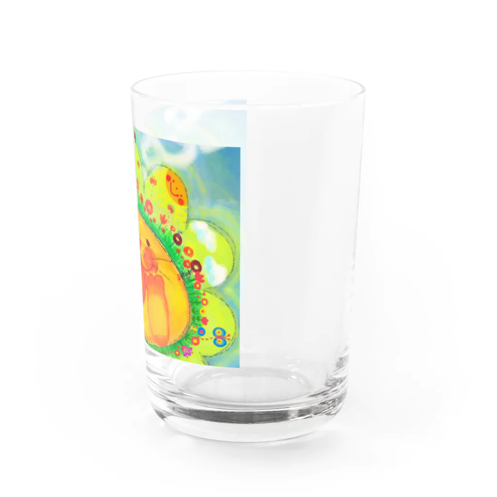 studio.satsukiのはならいおん  Water Glass :right