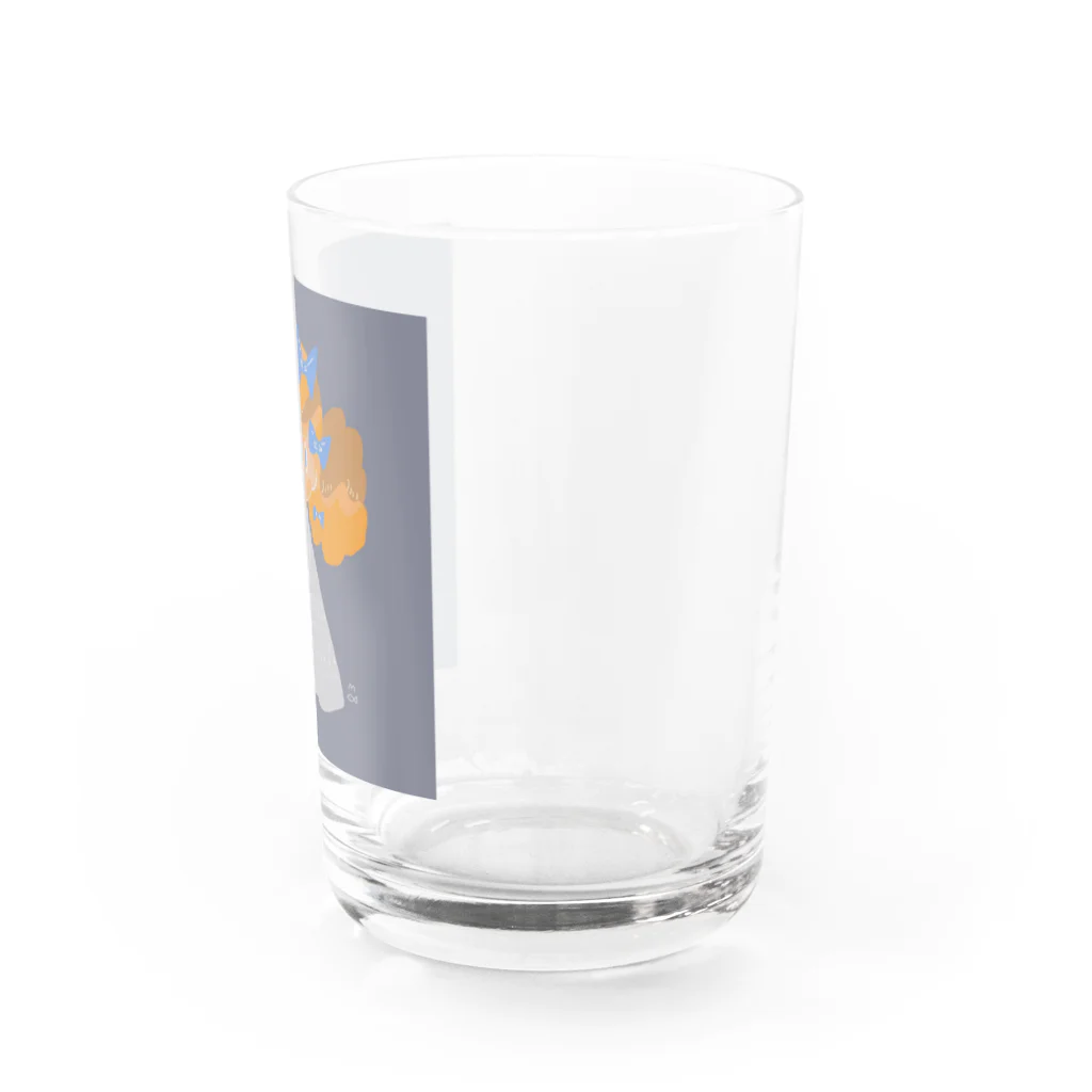 masakanaのおみせのI am going to sleep. Water Glass :right