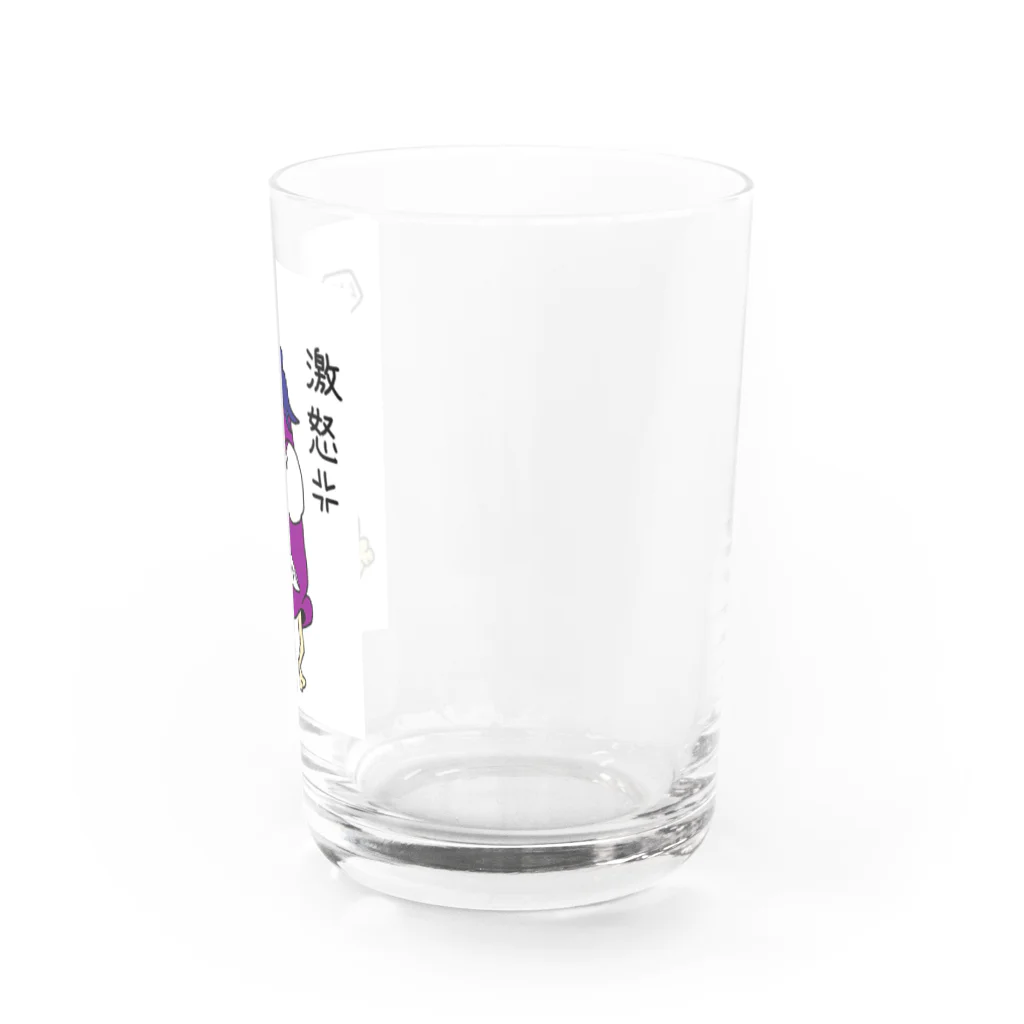 吉田さんの鼻ナスビくん Water Glass :right