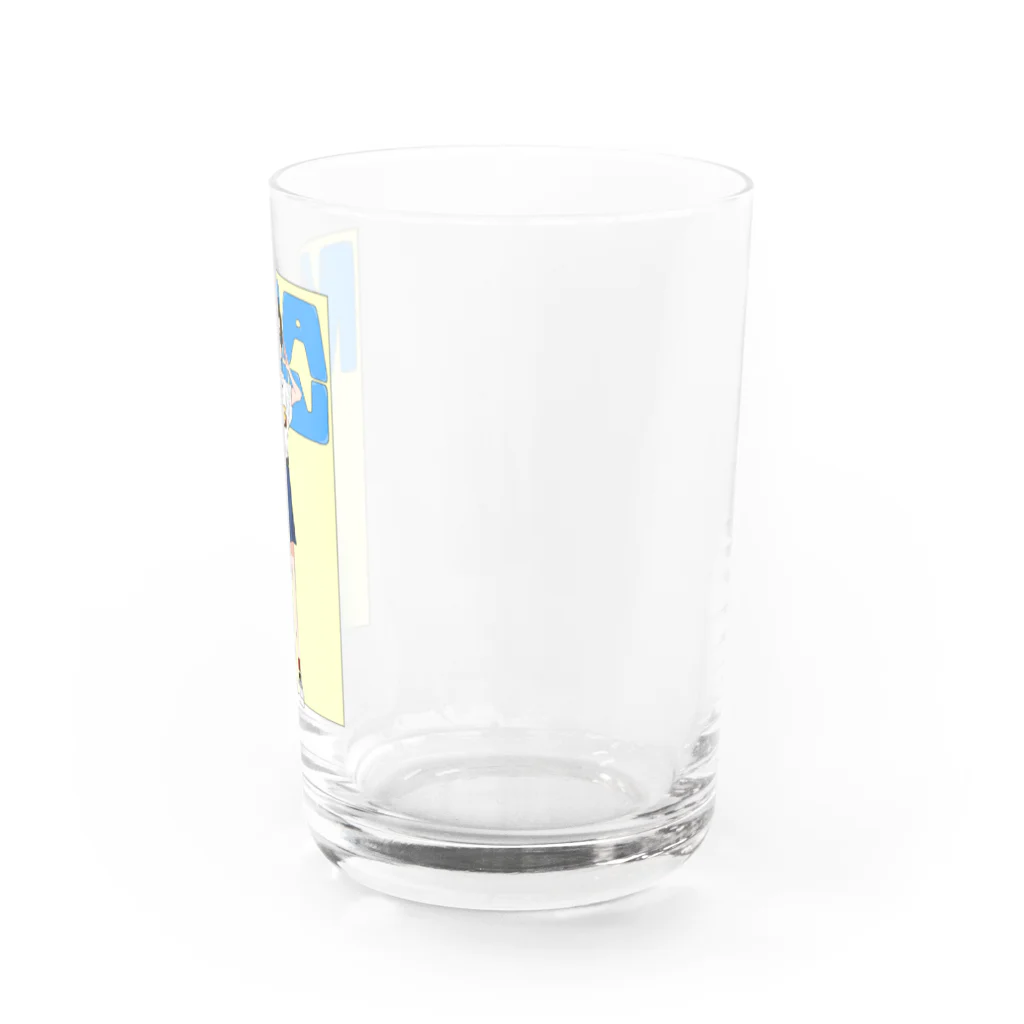 yatto's shopの5月のパン女 Water Glass :right