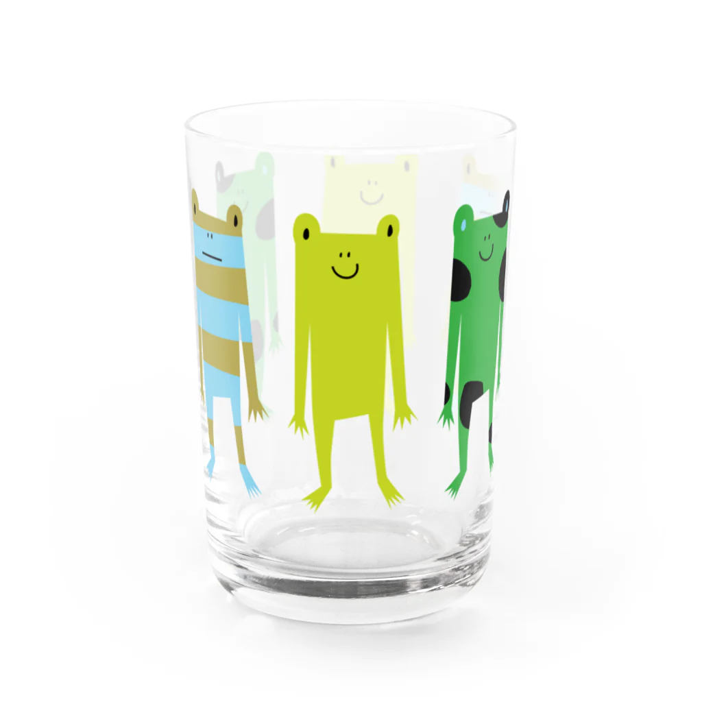かよくらふと kayo's craft shopのカエル3 Water Glass :right