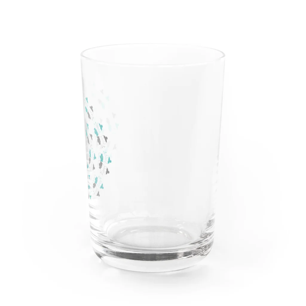 osumo_sanのおすもーさん（Wash Your Hands Circle ver.） Water Glass :right