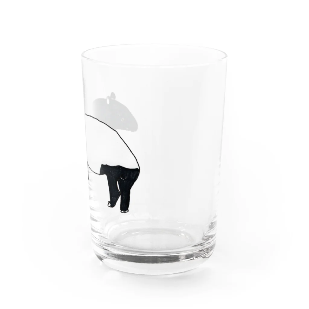 chippitomuのマレーバクの親くん Water Glass :right