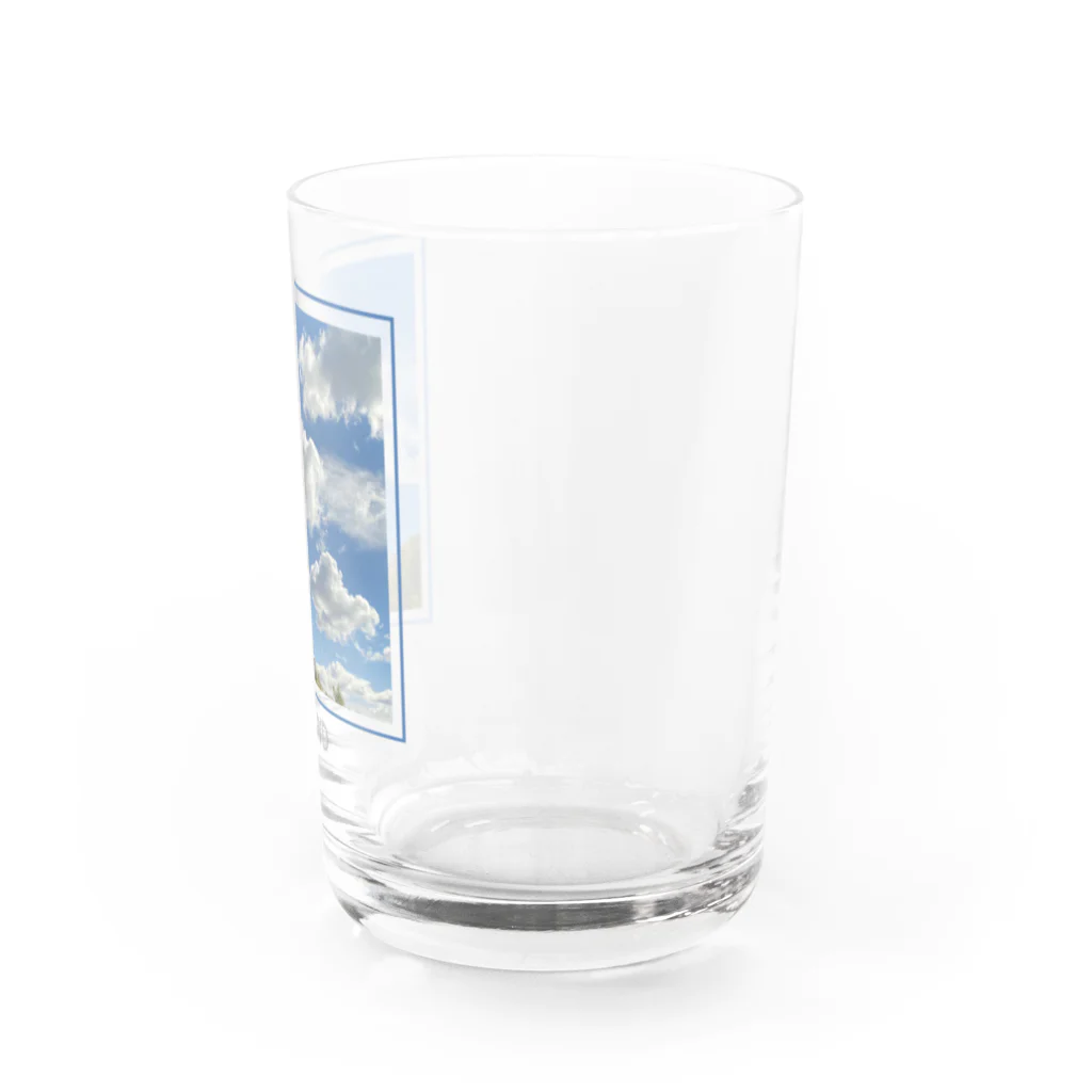 LYUYD(LoveYourselfUntilYouDie)のある晴れた日の空シリーズ Water Glass :right