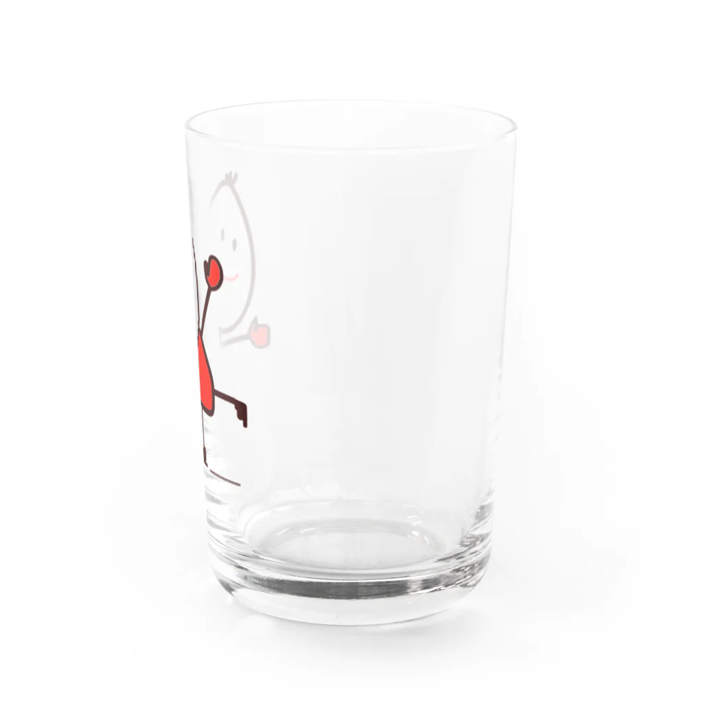 chyumonのスケートくん Water Glass :right