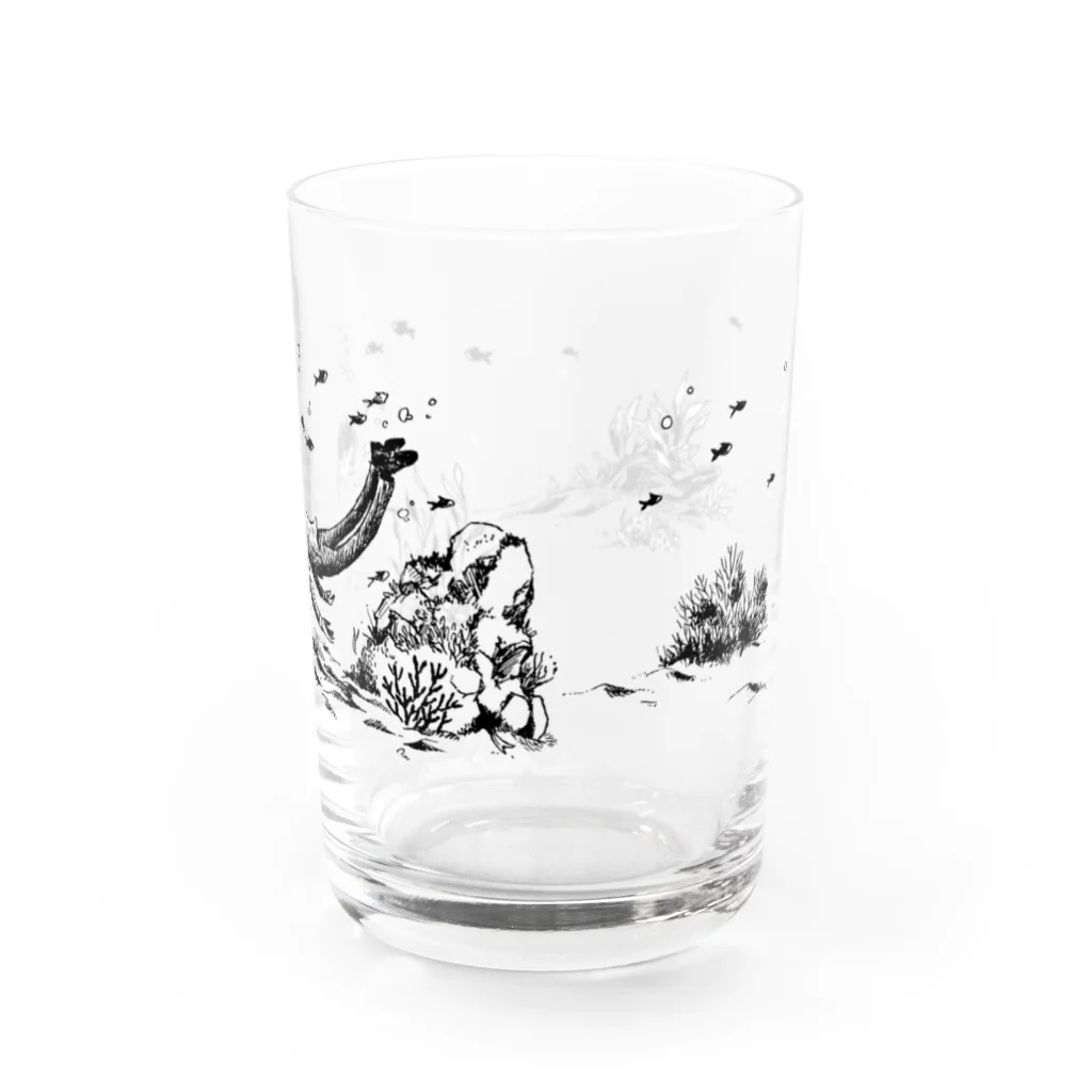 コドモペーパーのみなぞこ Water Glass :right