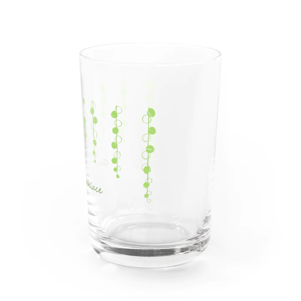 DOTEKKOのT-29 Green necklace Water Glass :right