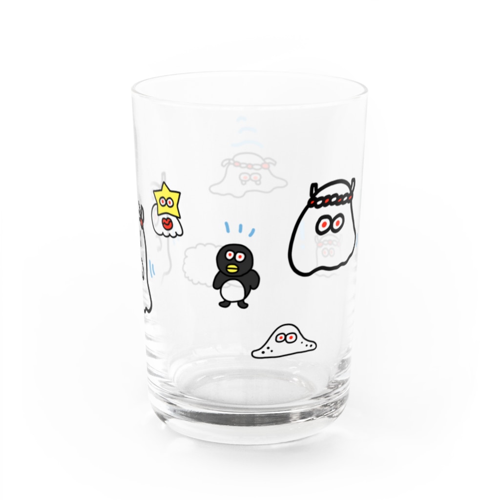 お店ショップ(^.^)の白が合う Water Glass :right