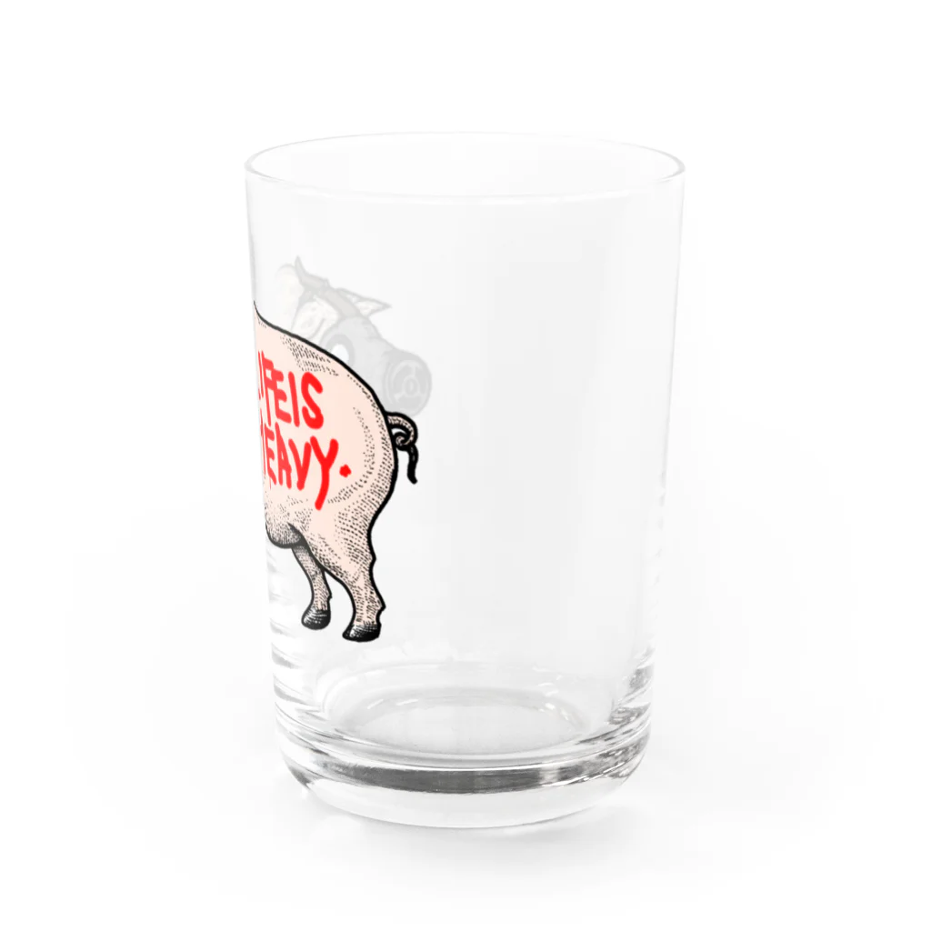 DM7WORKSのお試し支店のGASMASKPIG Water Glass :right