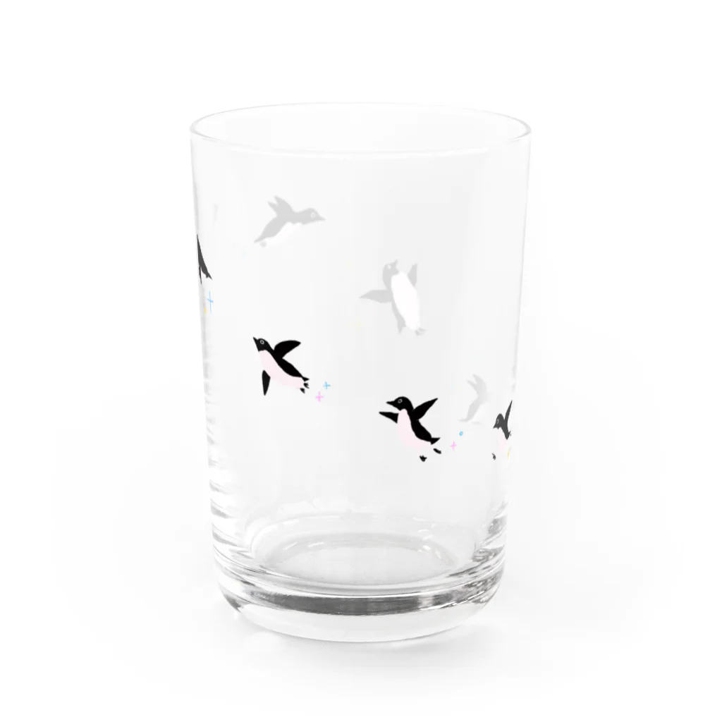 aoiro paradeの空飛ぶペンギン Water Glass :right