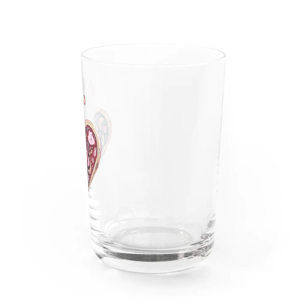 坂本ナンダのハートのミラグロ Water Glass :right