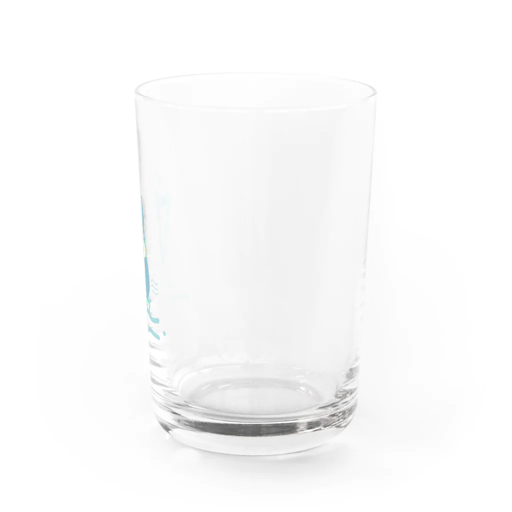 はなざわーるどの～ぺだまやきは行く～ Water Glass :right