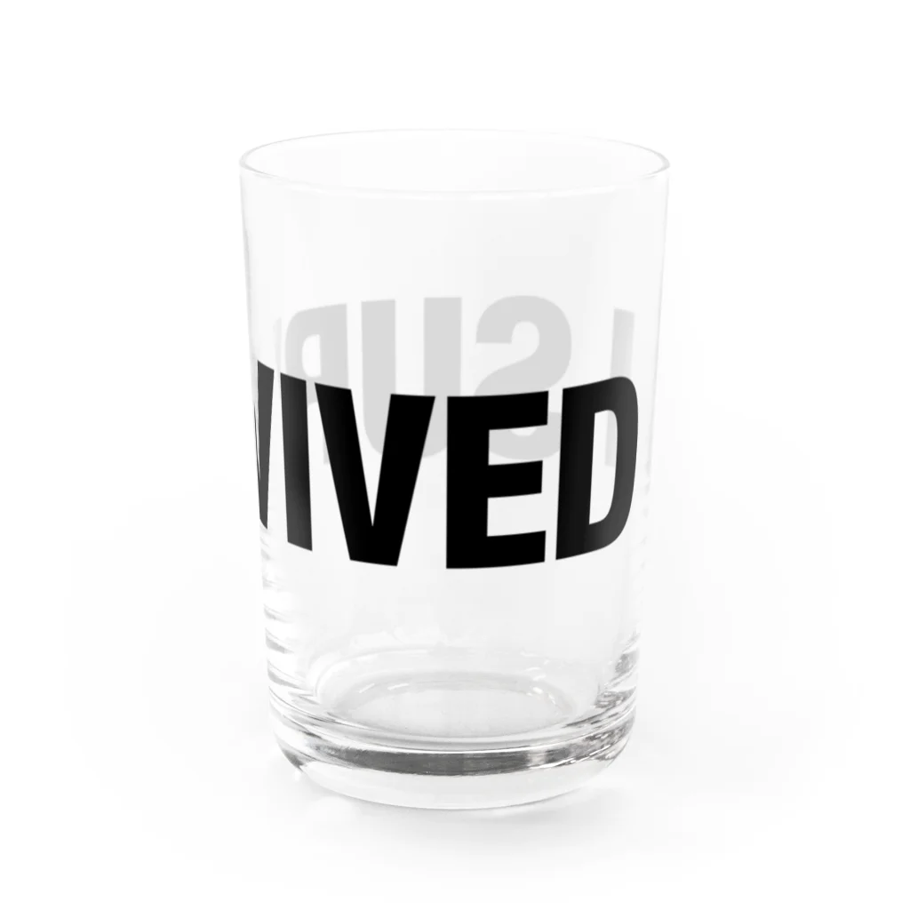 shoppのI SURVIVED 雑貨 Water Glass :right