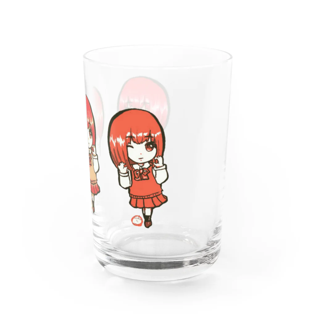 ＊あり＊の虹色創世記のあさひ(みくさんコラボ) Water Glass :right