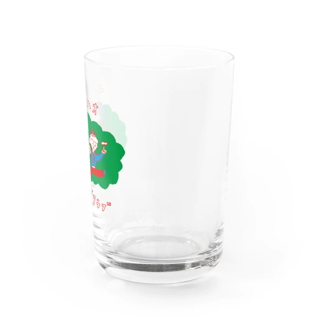 楽しい夏休み研究所のニーハオ！餃子倶楽部（相方用） Water Glass :right