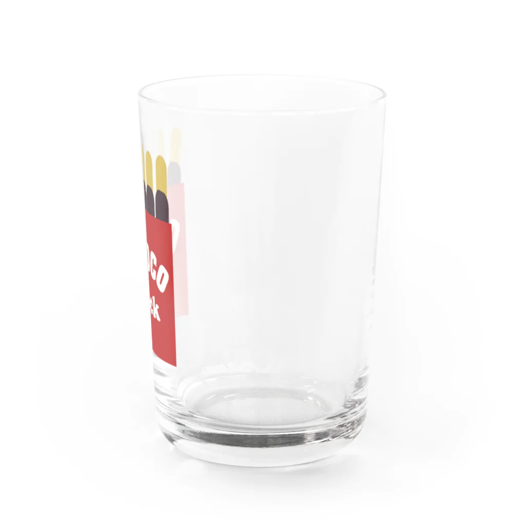 キッズモード某のチョコスティック Water Glass :right