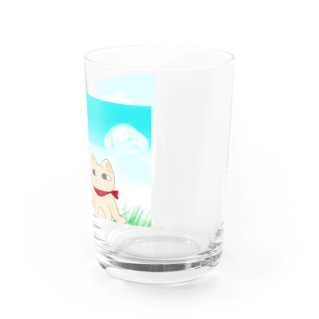 しゃれのポチ Water Glass :right