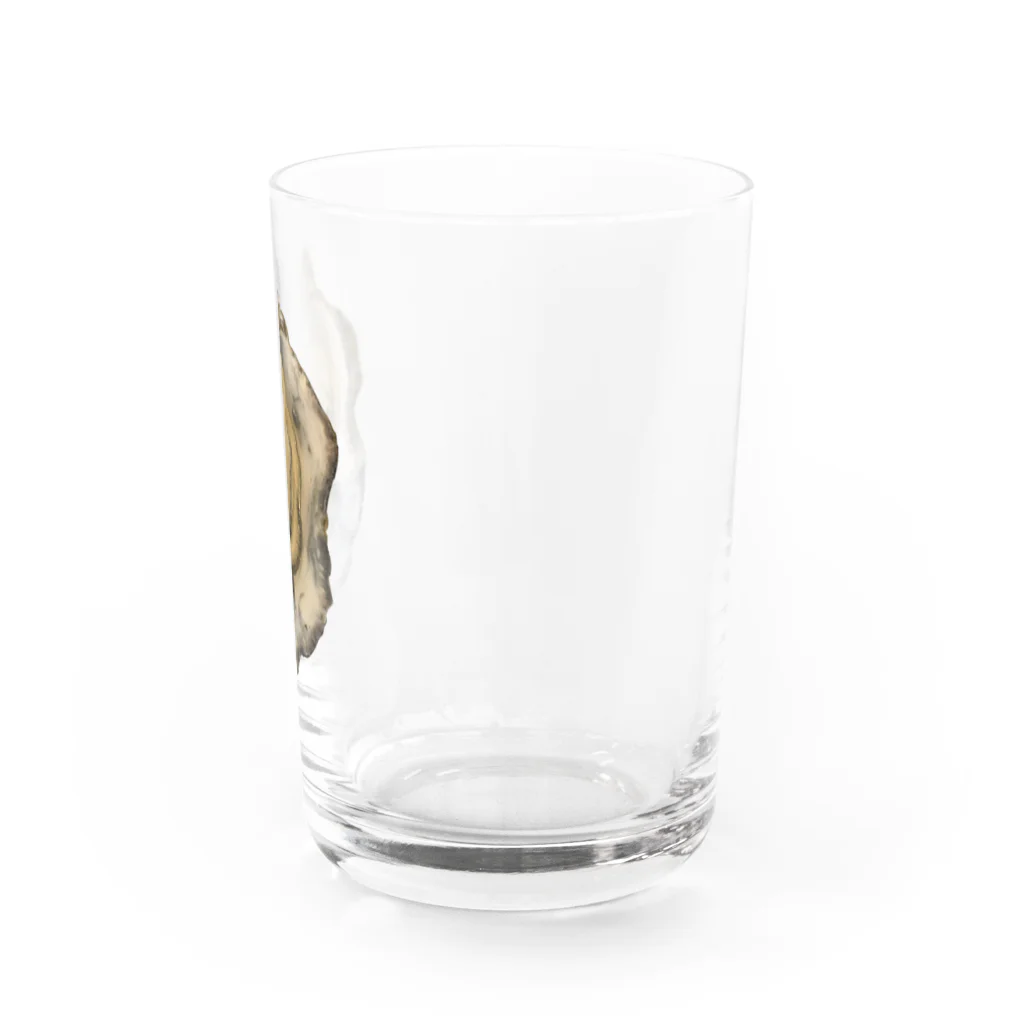 虹 七色の美味しい牡蠣(chill out) Water Glass :right