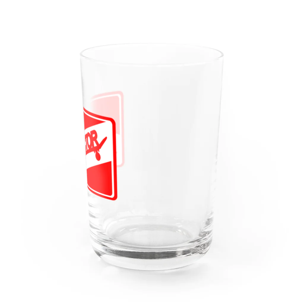 DoMのimpactor glass Water Glass :right