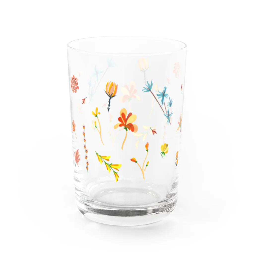 いわたつ ななえの Let's spring Water Glass :right