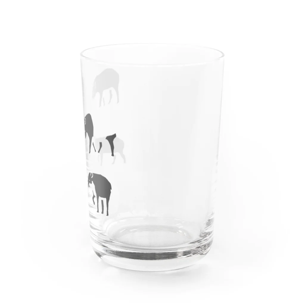 蛇口〆太のお店のバク４種盛り Water Glass :right