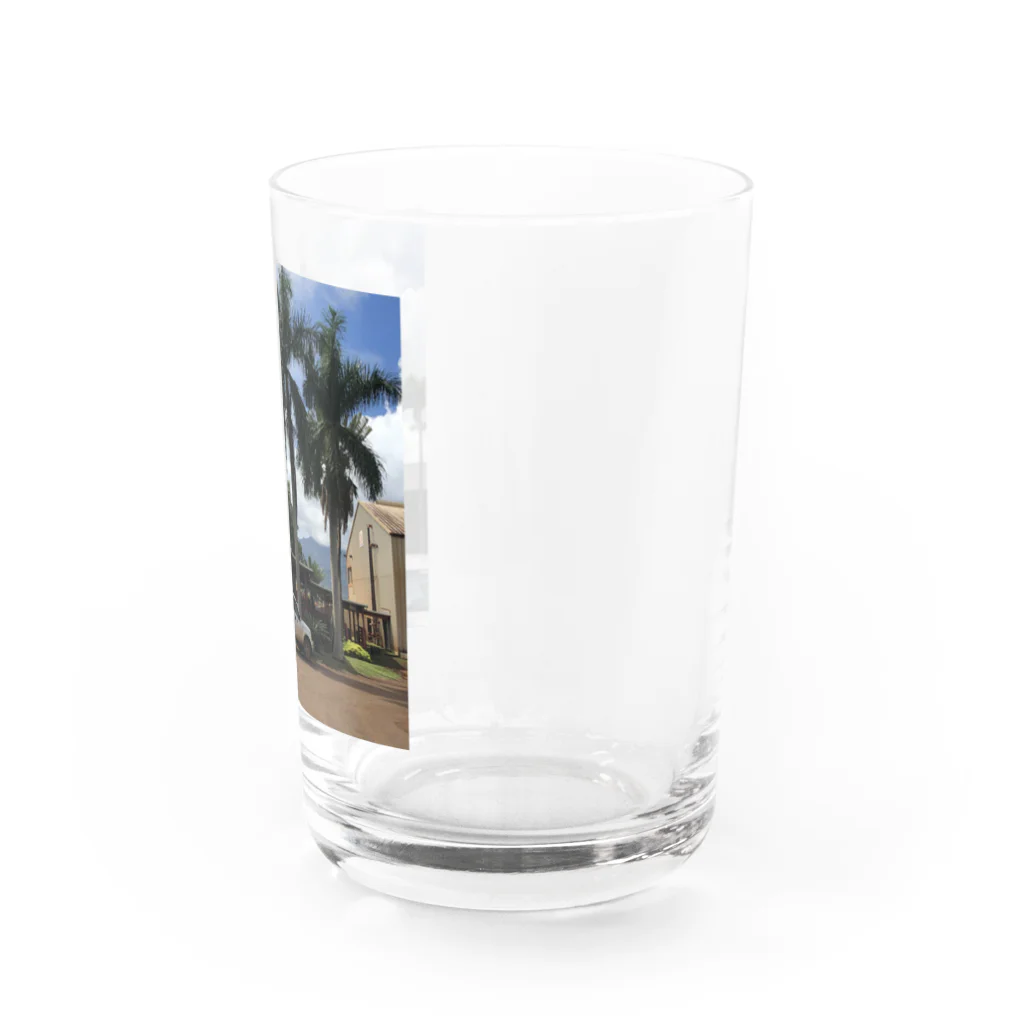 waipafuのHawaii Local PLACE. Water Glass :right