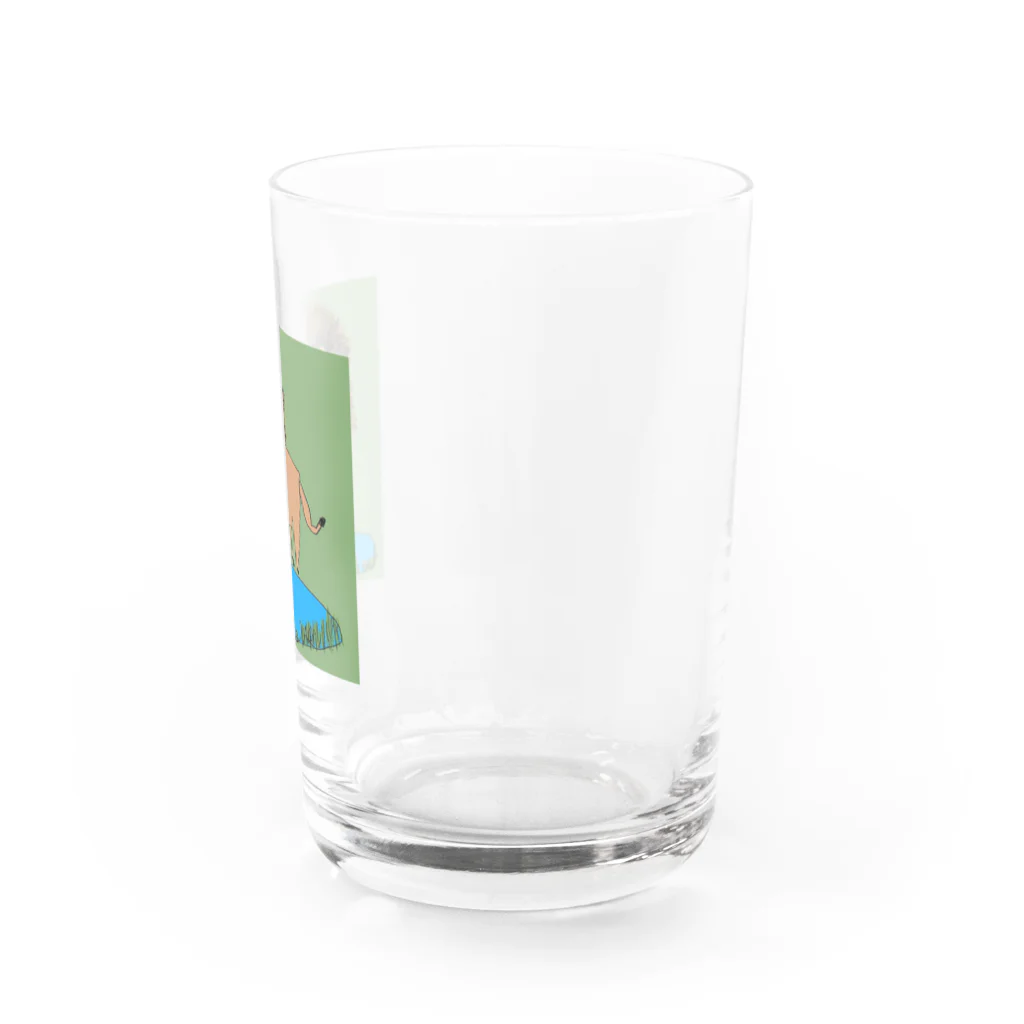 kaz_eのLION HAIR Water Glass :right