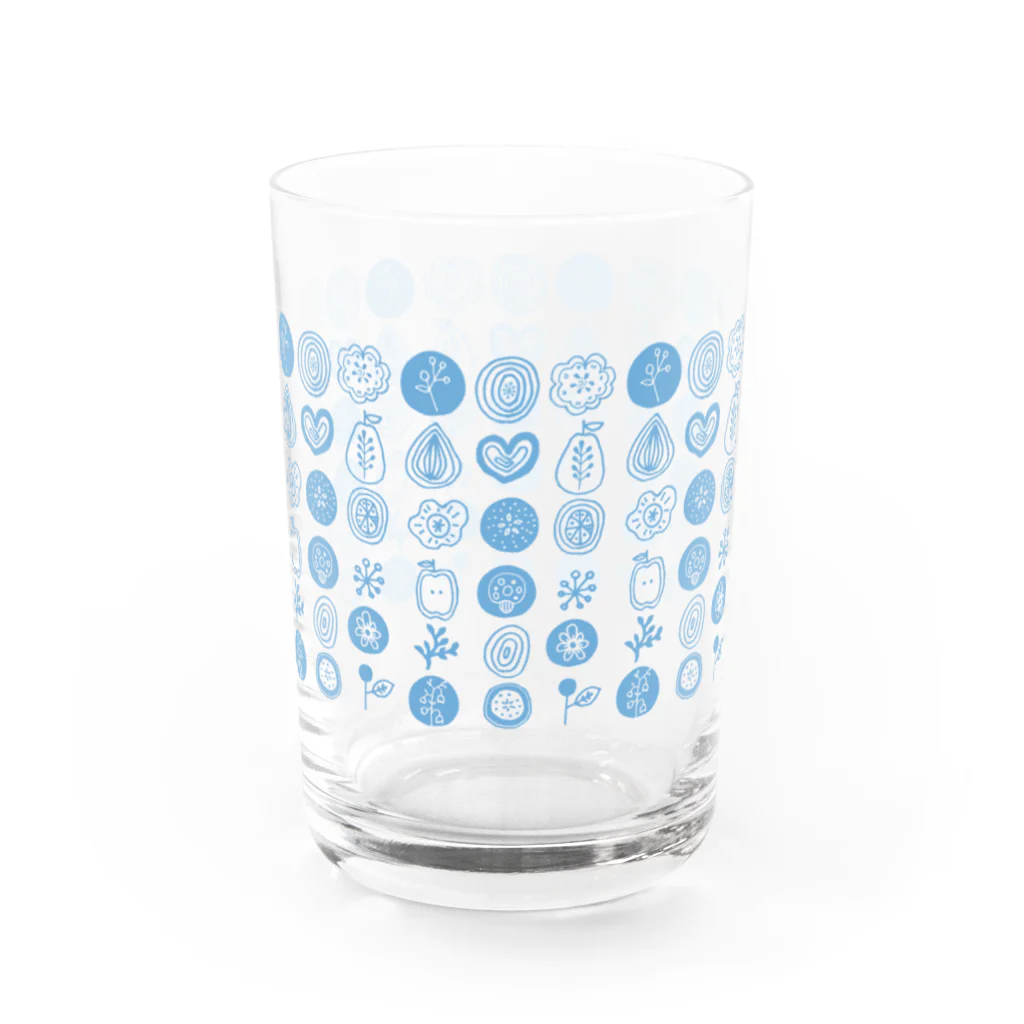 イザワメイのオンラインショップのおはなもよう Water Glass :right