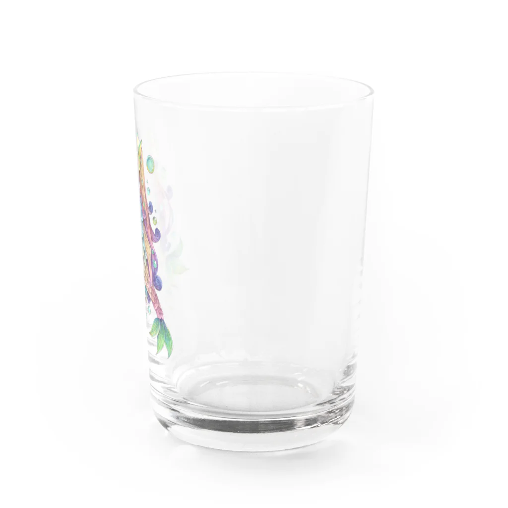 BARABARA　DESIGNのアマビエ様（フルカラー） Water Glass :right